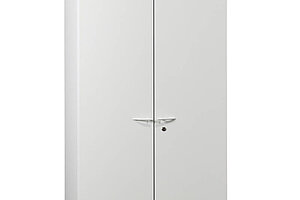 Neuwertig / Aktenschrank / König & Neurath 'ACTA.CLASSIC' / Flügeltürenschrank / weiß / 80 cm / 5 Ordnerhöhen