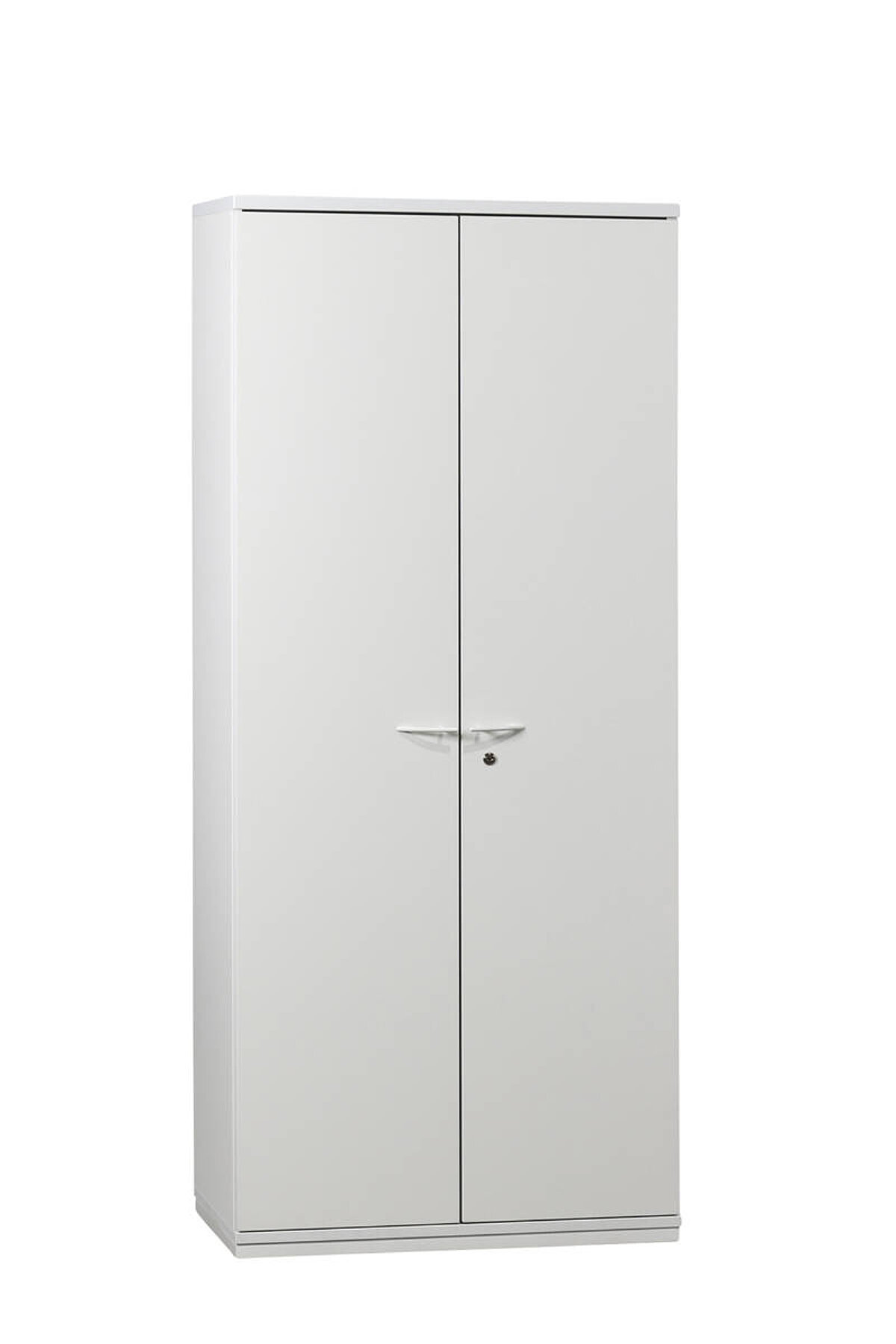 Neuwertig / Aktenschrank / König & Neurath 'ACTA.CLASSIC' / Flügeltürenschrank / weiß / 80 cm / 5 Ordnerhöhen
