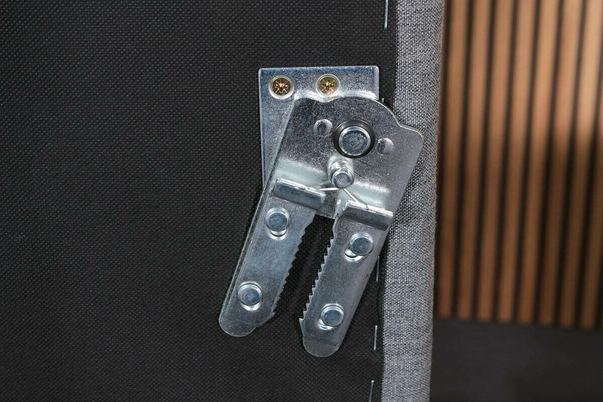 Neuwertig / MUUTO 'Connect' / Stoff Remix / Farbe 143 grau - Variante 6 - Modul E, D + E