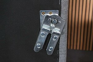 Neuwertig / MUUTO 'Connect' / Stoff Remix / Farbe 143 grau - Variante 6 - Modul E, D + E