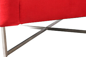 Loungesessel / KFF 'Luis Lounge' / rot / 2238 EUR