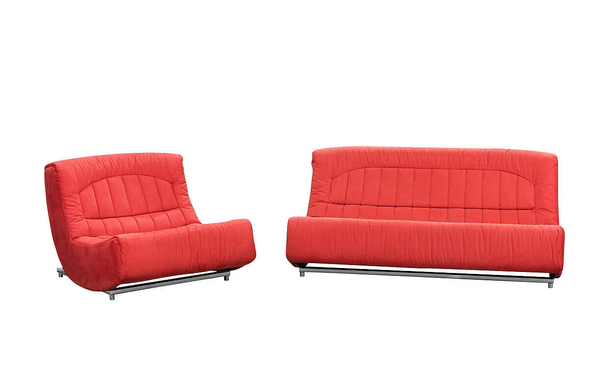 Loungesofa / brühl 'Chillin' / rot / 167 cm breit