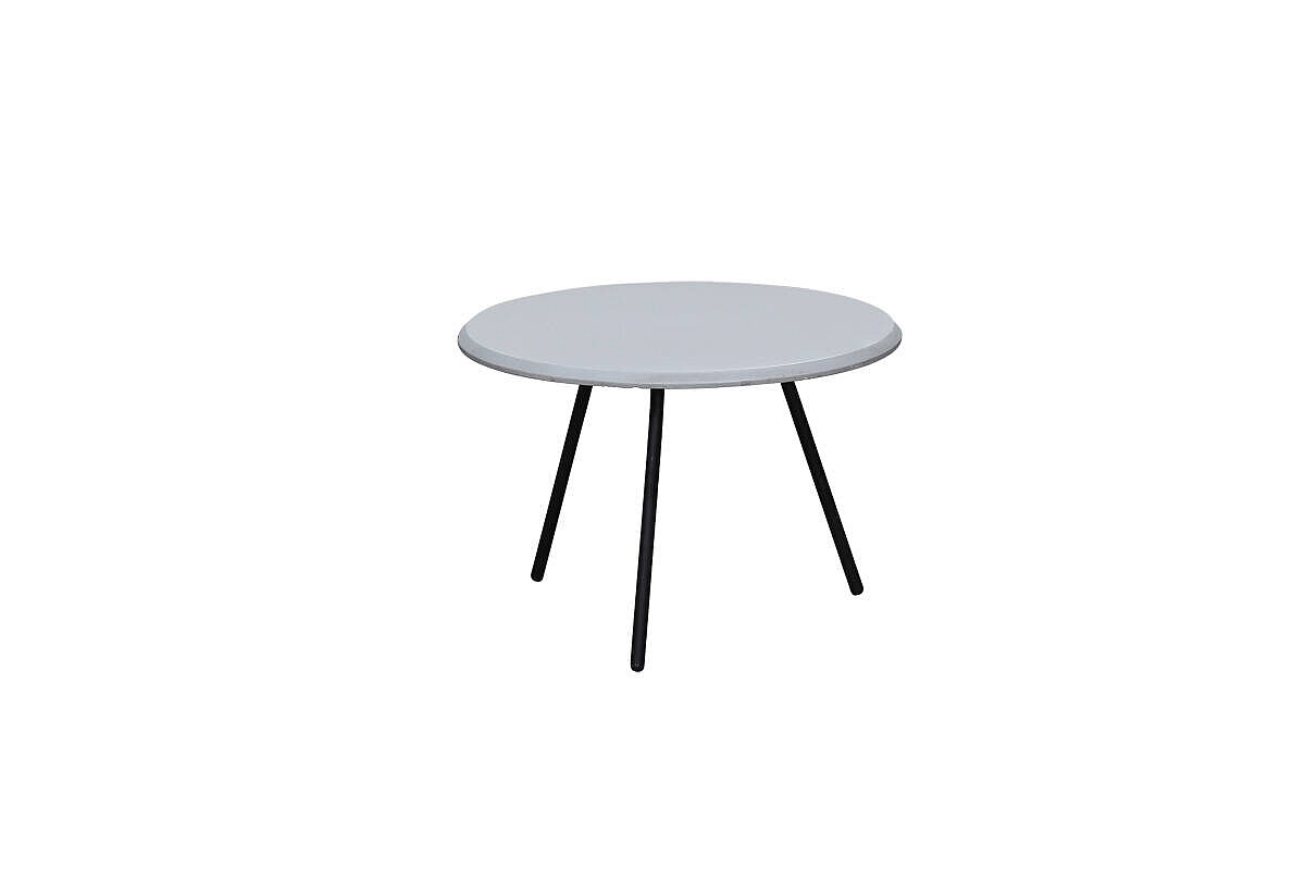 Beistelltisch / Couchtisch / Woud 'Soround' / Beton grau / 60 cm Durchmesser