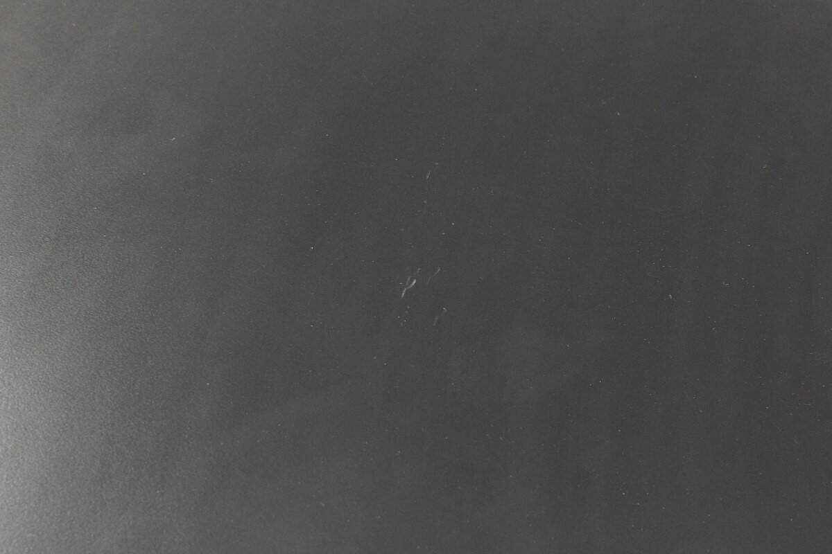 Schreibtisch / Tecno 'Nomos' / HPL Platte schwarz / 200 x 79 cm