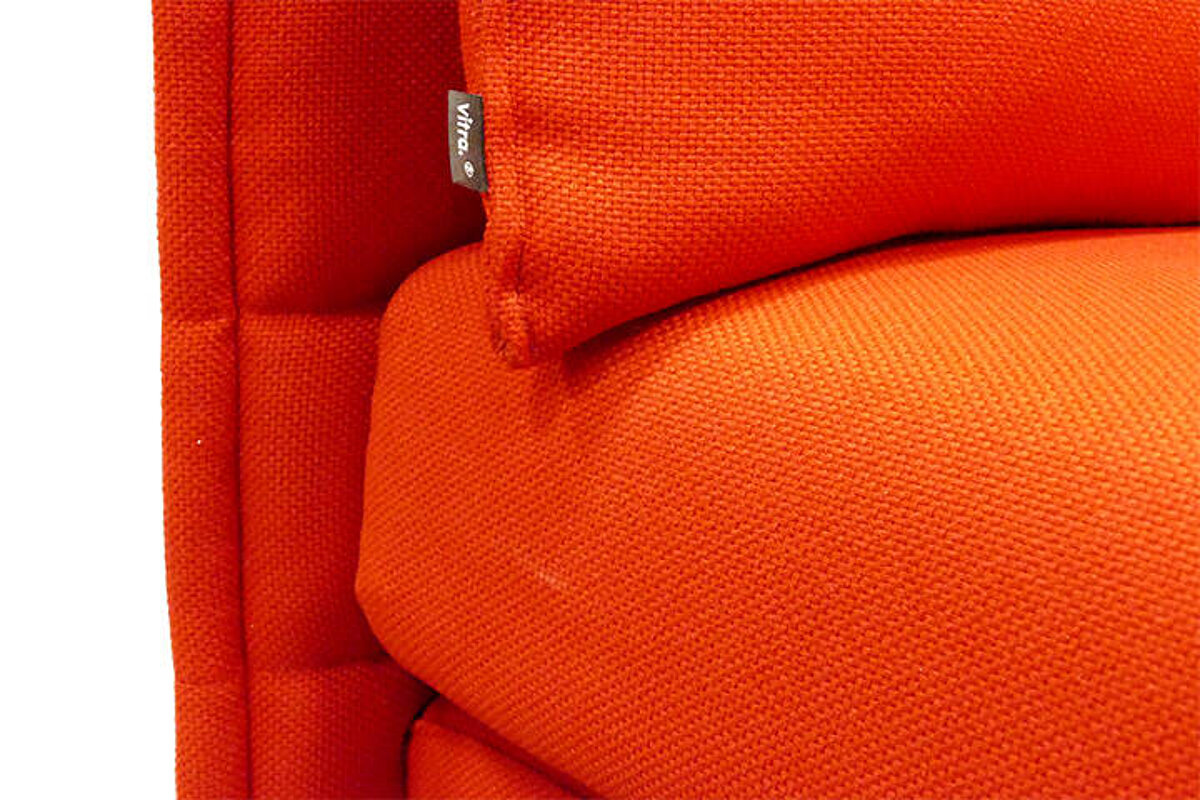 Vitra 'Alcove Highback Sofa' / rot