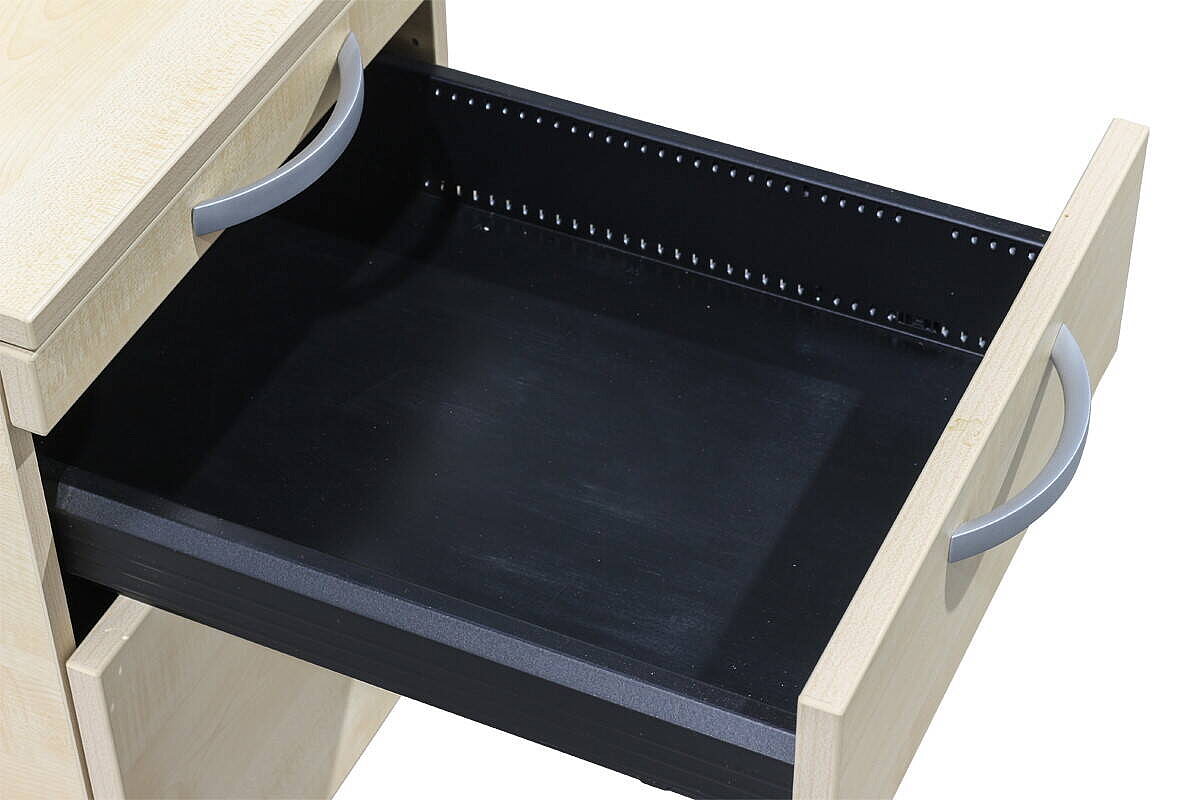 Rollcontainer / Oka / ahorn / Privatfach / 80 cm