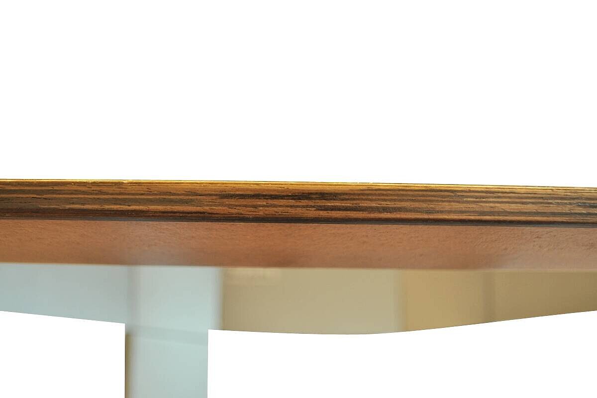 Konferenztisch / Steelcase '4.8 four point eight' / Amerikanisch Nussbaum / 120 cm Durchmesser