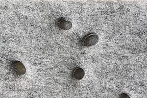 Akustikpaneel / OFFECCT 'Soundwave Luna' / grau / 58,5 x 58,5 cm