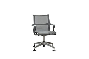 Konferenzstuhl / Herman Miller 'Setu' / Alpine - grau