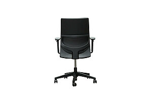 Neuwertig / Bürodrehstuhl / Haworth 'SWIVEL CHAIR' / schwarz