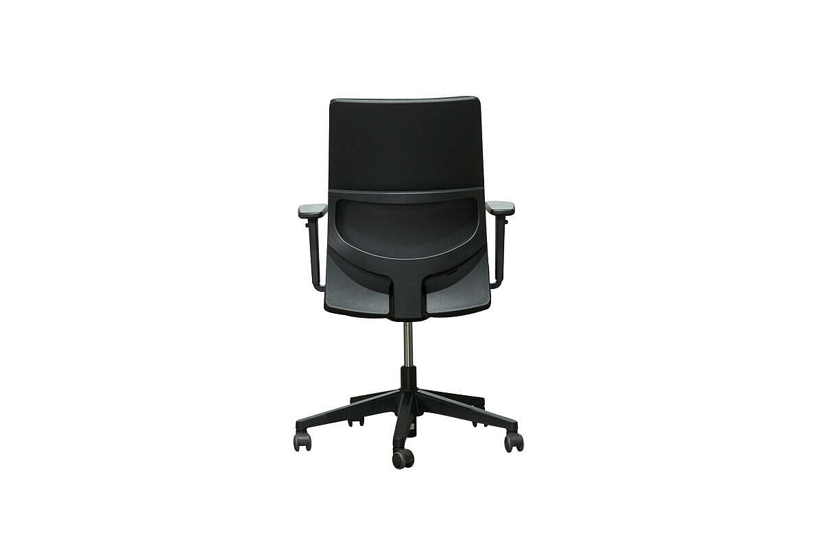 Neuwertig / Bürodrehstuhl / Haworth 'SWIVEL CHAIR' / schwarz