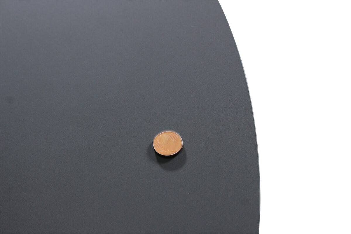 Besprechunstisch / DENCON / schwarz / Durchmesser 80 cm