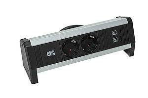 Neuwertig / NP 112 EUR / Auftischsteckdose / Bachmann