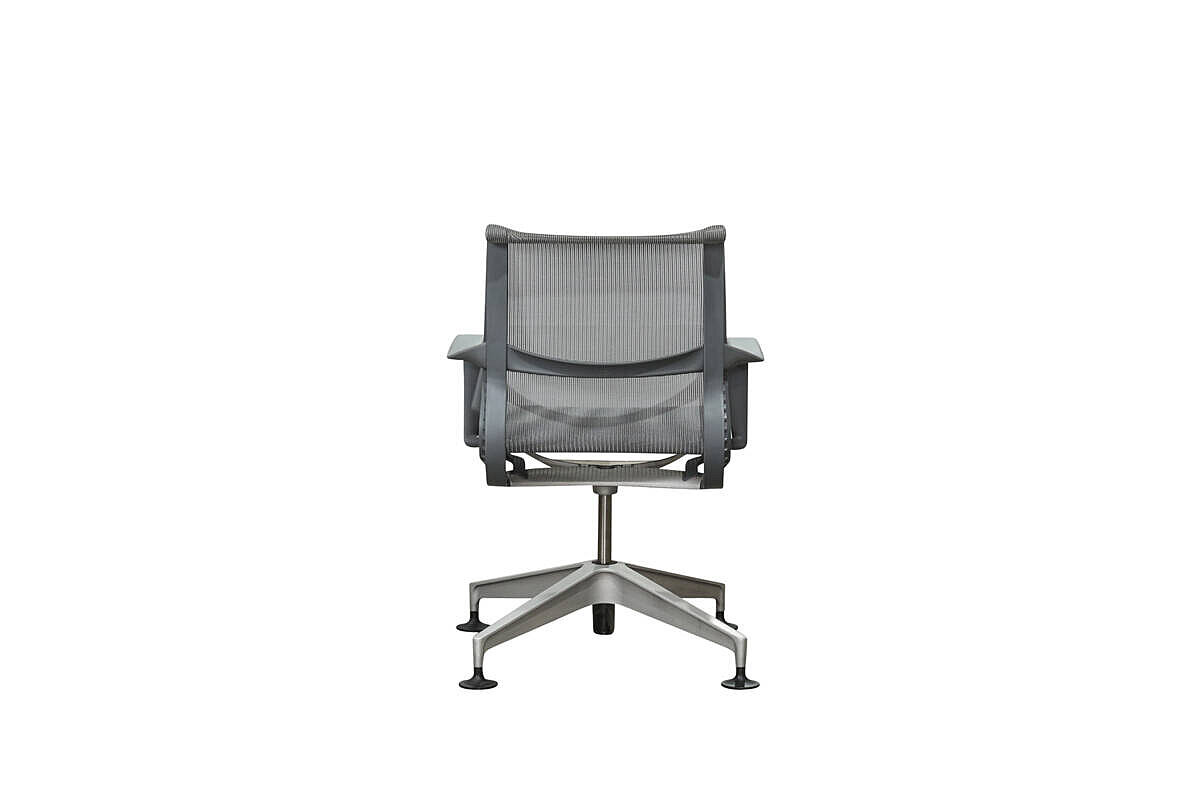 Konferenzstuhl / Herman Miller 'Setu' / Alpine - grau