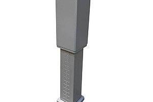 Schreibtisch / König & Neurath 'Basic 4' / 160 x 80 cm / ahorn / 2 Kabelauslässe / höhenverstellbar