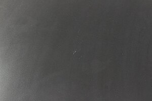 Schreibtisch / Tecno 'Nomos' / HPL Platte schwarz / 200 x 79 cm / Kabelkanal