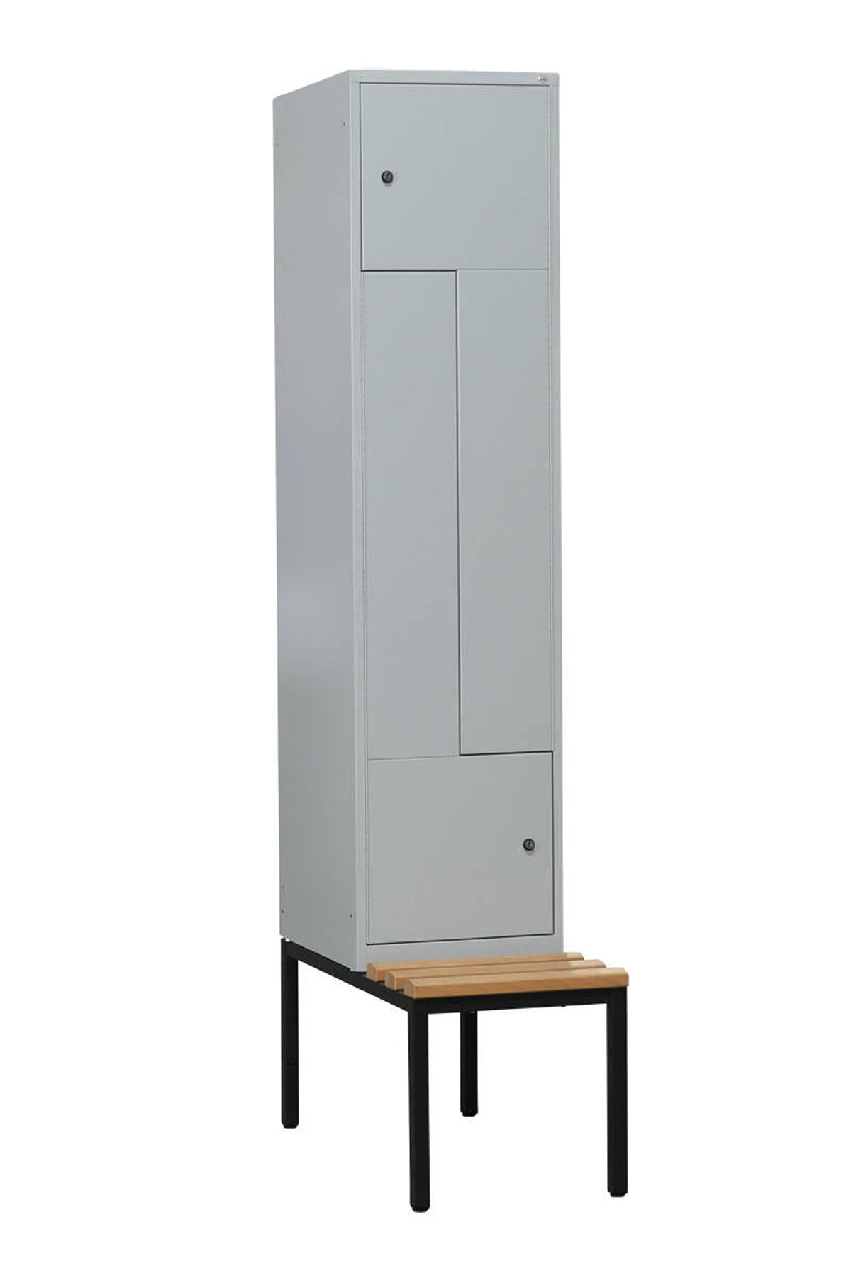 Z-Garderobenschrank / Spindschrank / C+P / 2er / inkl. Sitzbank / NP 990€