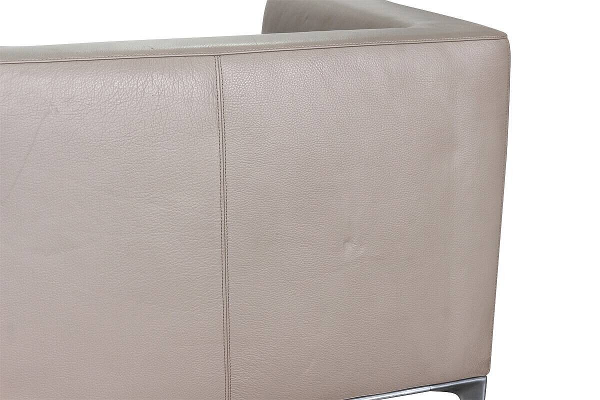 Loungesessel / Armchair / Walter Knoll 'Jaan 780' / Leder beige