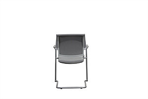 Freischwinger / Haworth 'Visitor Chair' / grau / stapelbar