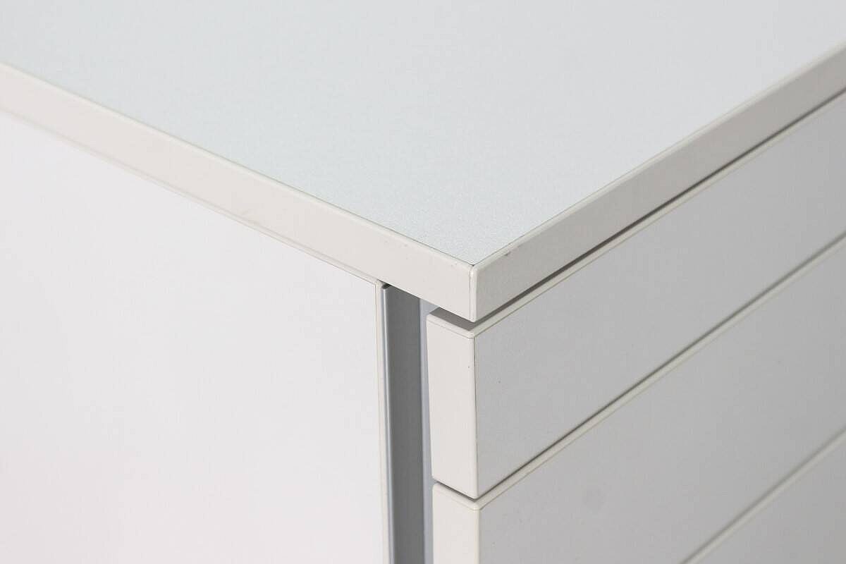 Rollcontainer / Ophelis / Schubladen / weiß / 60 cm
