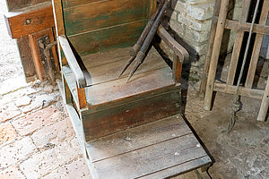 Eisschlitten um 1860 / 1870