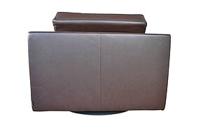 Loungesessel / Walter Knoll 'Nelson' / Leder braun