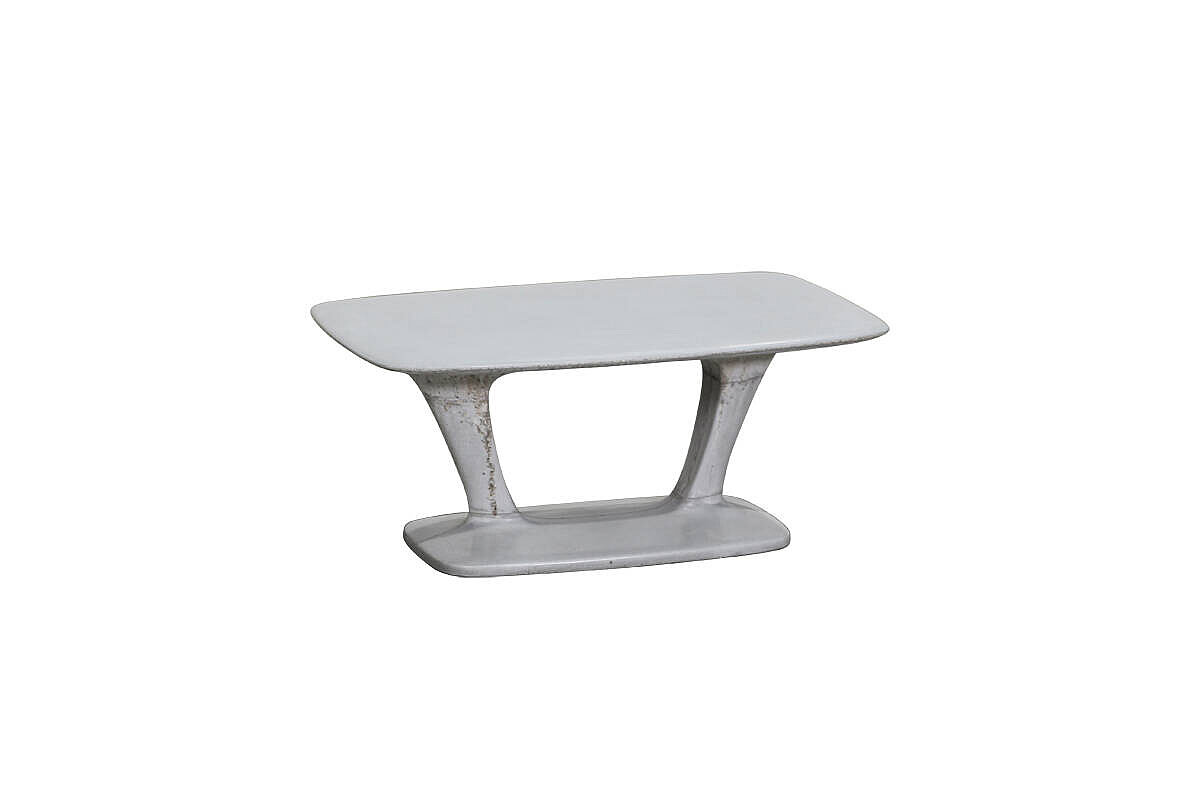 Beton-Beistelltisch 'Lounger Table' in mittelgrau für den Outdoor- und Indoorbereich