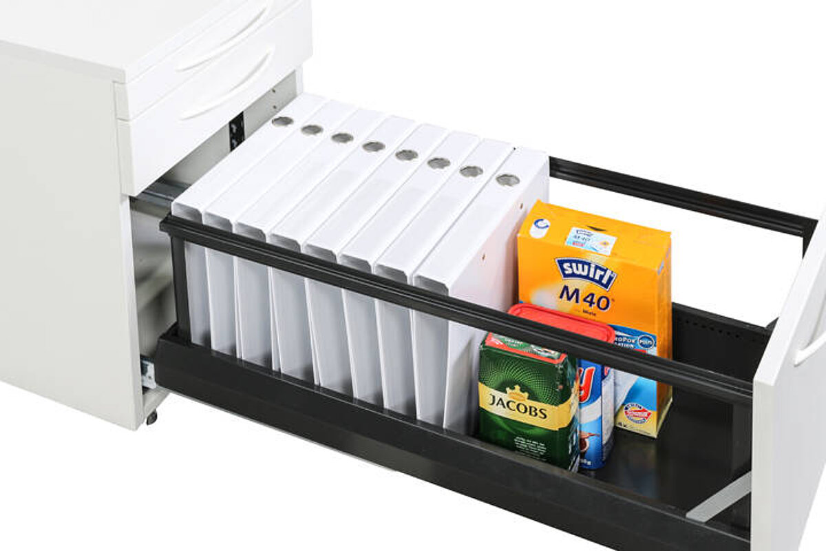 Rollcontainer / Oka / ahorn / Privatfach / 80 cm