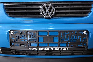 2-tlg. Sitzgruppe 'VW POLO' / blau - NP 9500 EUR