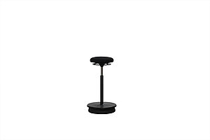 Stehhilfe / Hocker / Haworth 'Comforto 1' / schwarz/schwarz / NP 581 EUR