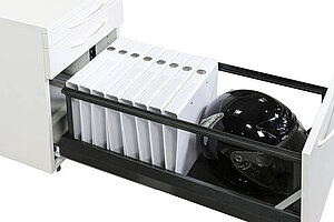 Rollcontainer / Oka / ahorn / Privatfach / 80 cm