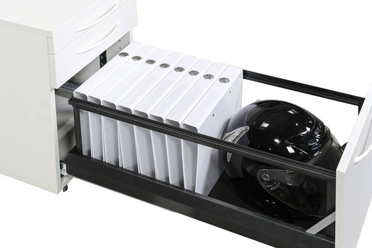 Rollcontainer / Oka / ahorn / Privatfach / 80 cm