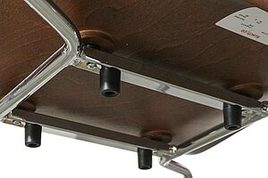 Stapelstuhl / Besucherstuhl / Kusch + Co 'Trio' / Walnuss