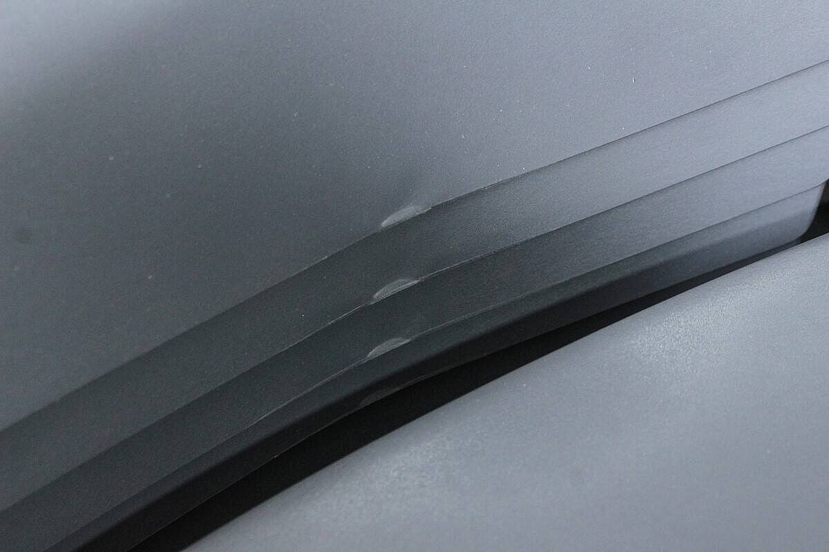 Besucherstuhl / Haworth 'Very' / Kunststoffschale / anthrazit / Kufengestell schwarz