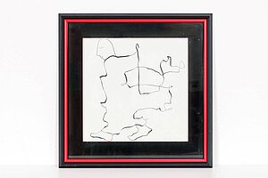 Bild 'Mann', 68 x 68 cm