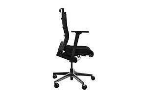 Bürodrehstuhl / Interstuhl 'AirPad' / Netzrücken / schwarz