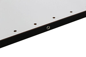 Zweite Ebene / USM Haller / perlgrau / für Schreibtische 175 cm