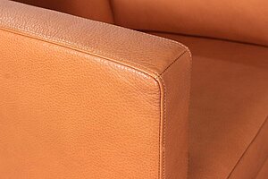 Loungesessel / Walter Knoll 'Foster 501 Armchair' / Leder cognac / NP 4100 EUR