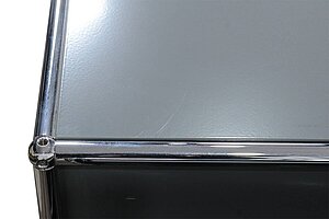 Rollcontainer / USM Haller / 3 Schubladen / mittelgrau