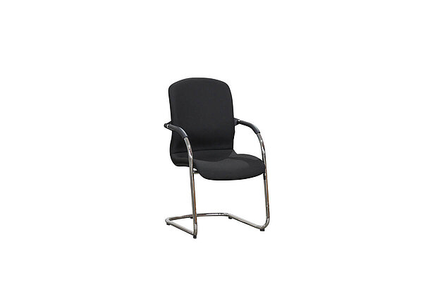 Freischwinger / Topstar 'OPEN CHAIR 110' / schwarz / stapelbar