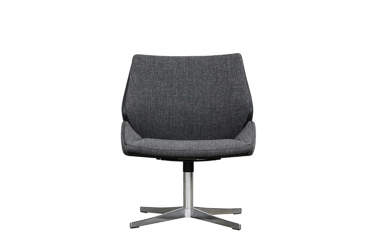 Loungesessel / Züco 'Relax' / anthrazit / Design: Roland Zünd