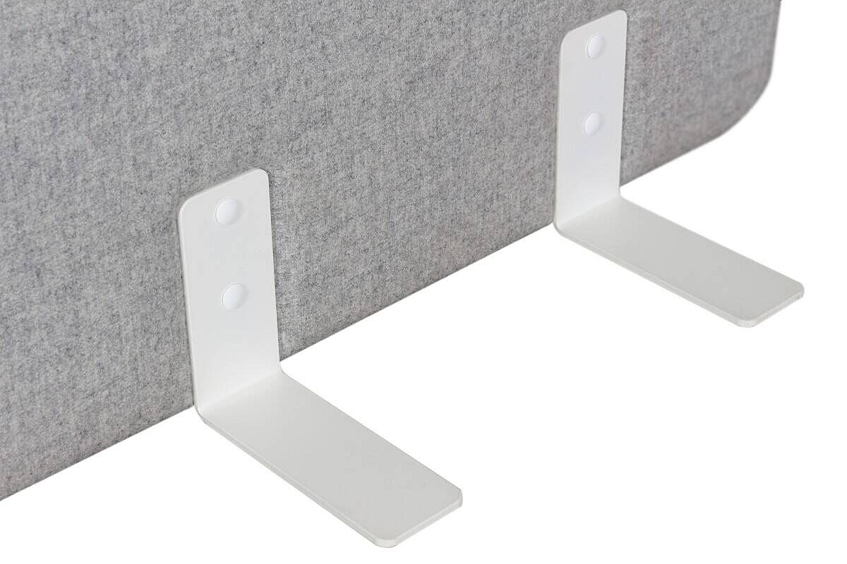 Acoustic-Trennwand / Narbutas 'Free Standing' / grau / 160 x 80 cm / inkl. Standfüße weiß - NP 321 EUR