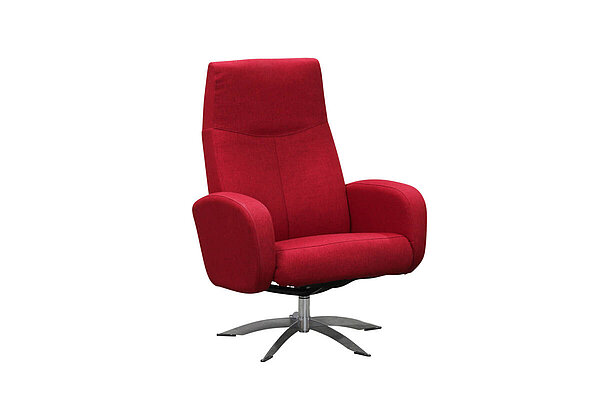 Loungesessel / Kebe / rot