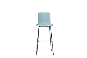 Barhocker / vitra 'HAL' / eisgrau / NP 345 EUR