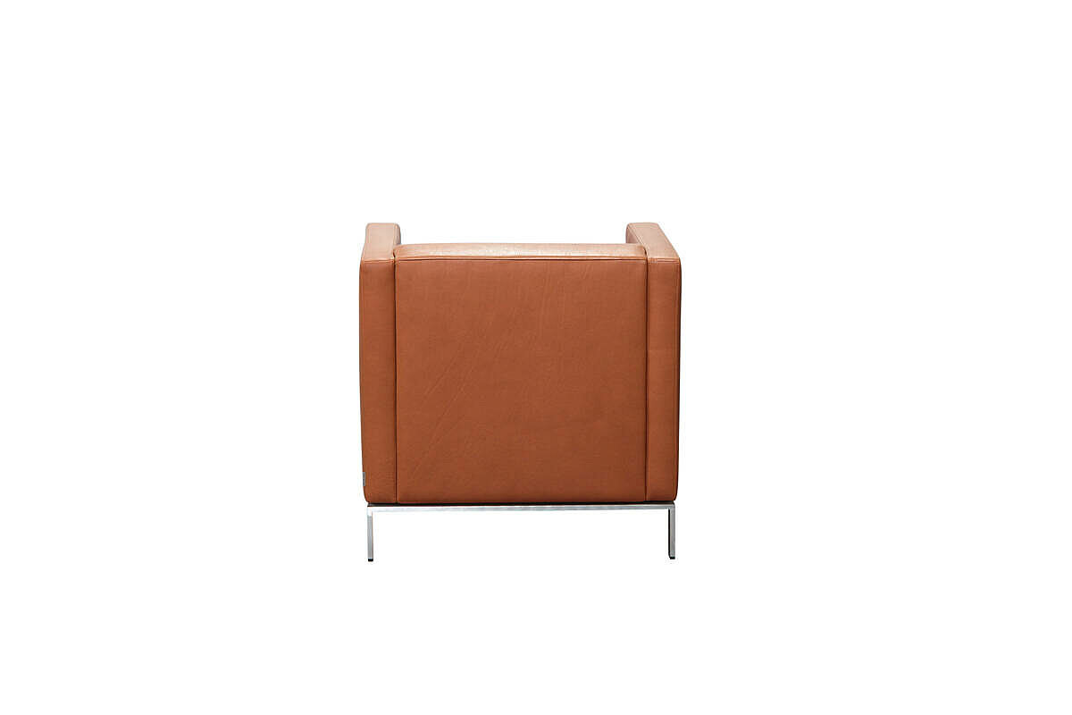 Loungesessel / Walter Knoll 'Foster 501 Armchair' / Leder cognac / NP 4100 EUR