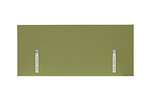 Paneel / König & Neurath 'FLYBY' / 180 cm / Stoff hellgrün / inkl. Klemmhalter weiß