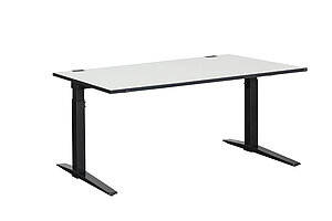 Schreibtisch / König & Neurath 'TALO.S' / Schiebeplatte / weiß / 160 x 80 cm