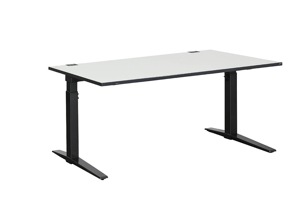 Schreibtisch / König & Neurath 'TALO.S' / Schiebeplatte / weiß / 160 x 80 cm