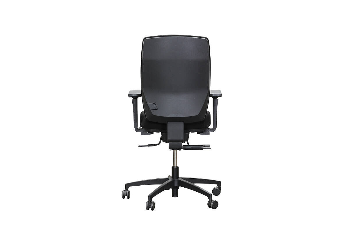 Bürodrehstuhl / Dauphin 'Shape' / schwarz / 2D Armlehnen