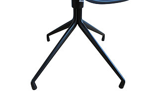 Konferenzstuhl / HAY 'About A Chair' / AAC20 - Schale schwarz / Frontpolster rosa